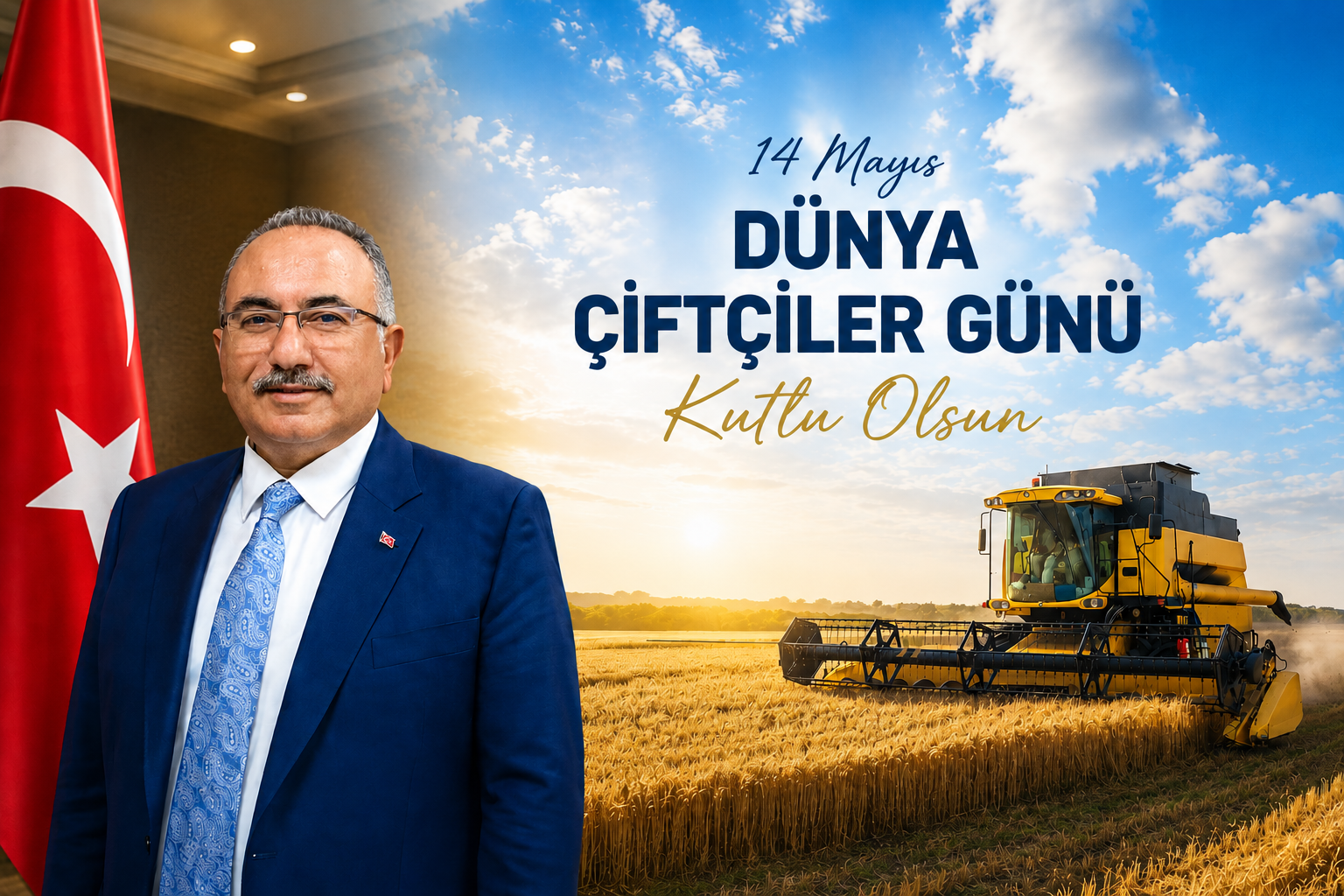 AK Parti Polatlı İlçe Başkanı İlhami Teke “Çiftçimizin Yanındayız”