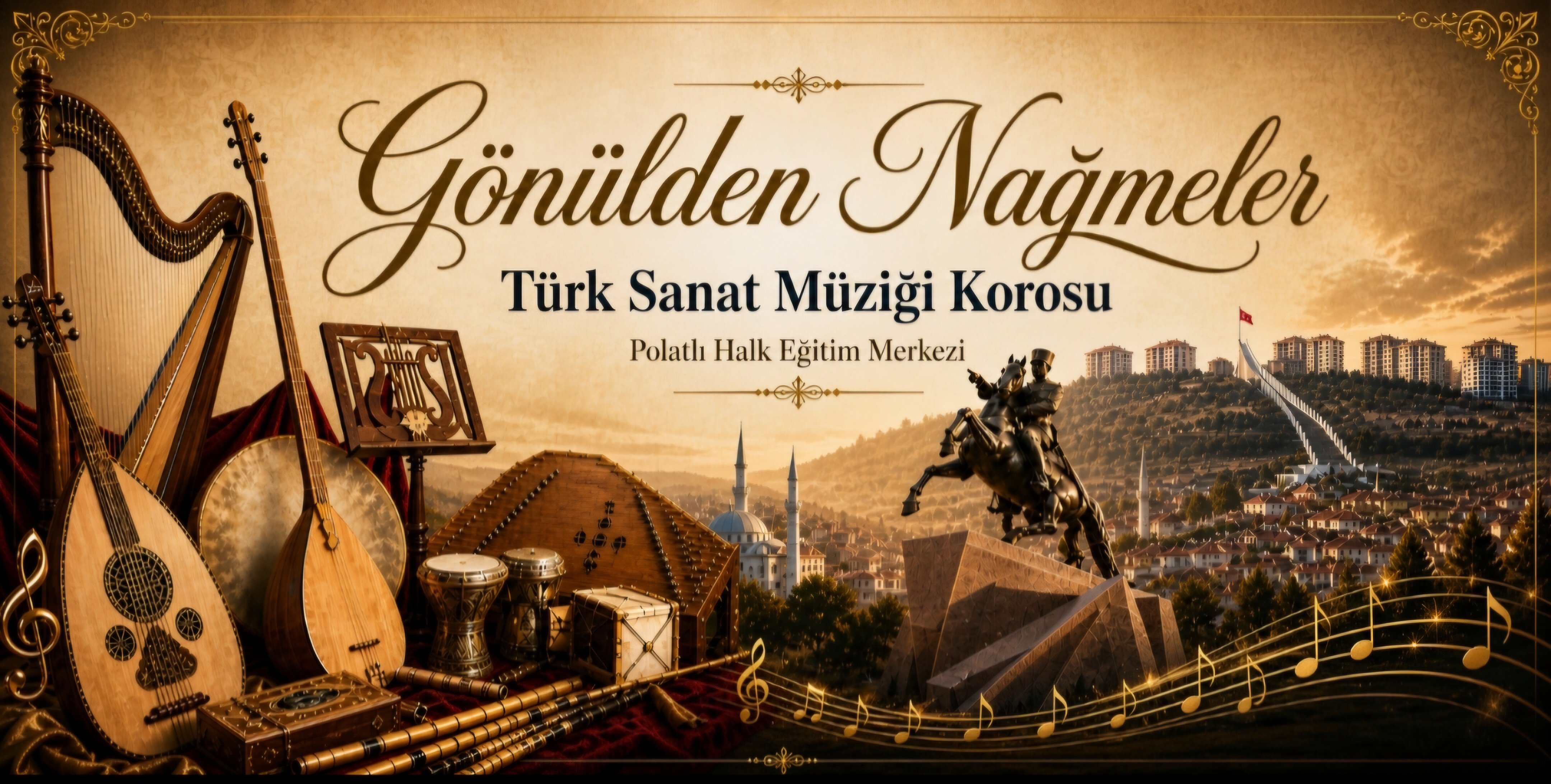 Polatlı Halk Eğitim Merkezi’nden Sanatseverlere Müzik Daveti