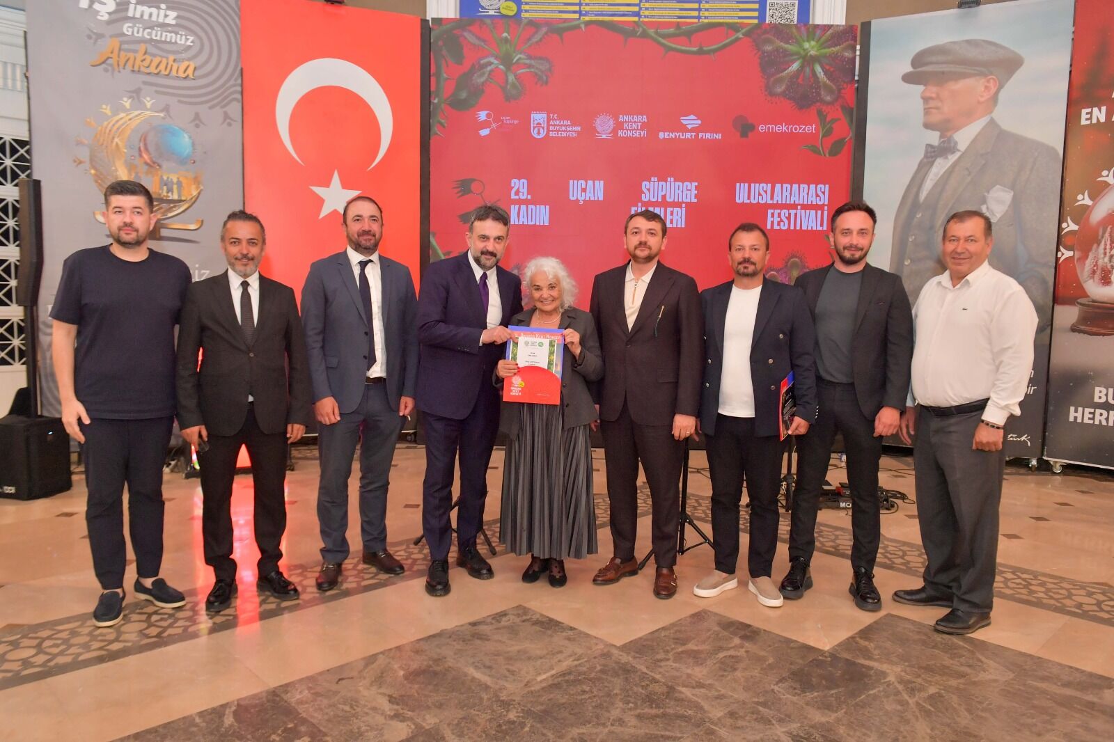 Usta Sanatçı Emel Göksu Ankara Kent Konseyi’nin Konuğu Oldu