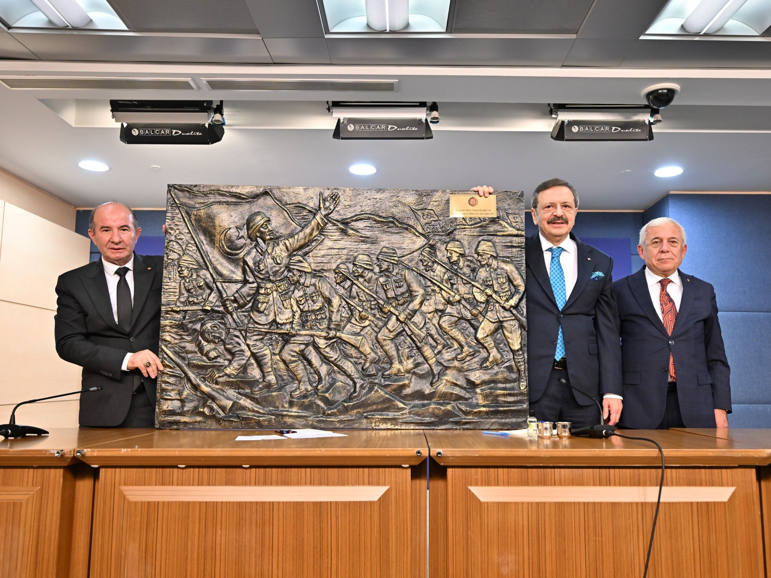 Polatlı Ticaret Odası'ndan TOBB Başkanı Hisarcıklıoğlu’na Ziyaret
